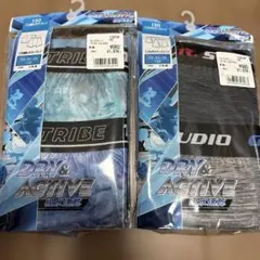 新品　男の子　130 ボクサーパンツ　ボクサーブリーフ　4枚セット　吸水速乾