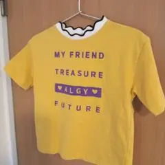 ALGY 半袖Tシャツ イエロー　140cm　美品