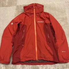 モンベル ドロワットパーカ Women’s M GORE-TEX レッド