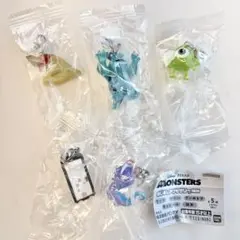 匿名発送 モンスターズ・インク　めじるしアクセサリー コンプリートセット