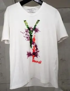 Yves Saint Laurent コットン ロゴ 半袖Tシャツ L トップスのサムネイル