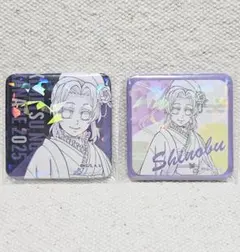 鬼滅の刃 鬼滅の奏宴 グリッター缶バッジ 胡蝶しのぶ