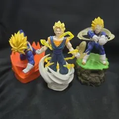 【当時物・未使用】ドラゴンボールZ 超激戦シリーズ デジタルクロック 3種のサムネイル