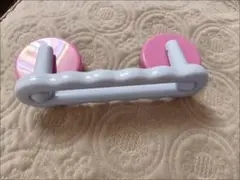ドアストッパー ピンクとグレー