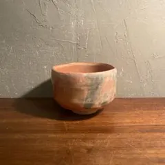 京焼 赤楽茶碗 楽印 抹茶碗 楽焼 清水焼 茶道具 陶芸