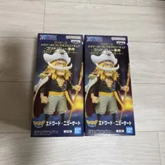 ワンピース メガワールドコレクタブルフィギュア　エドワード・ニューゲート2体