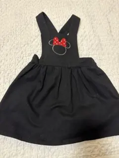 プティマイン　Disney ミニーマウス刺繍 ワンピース S