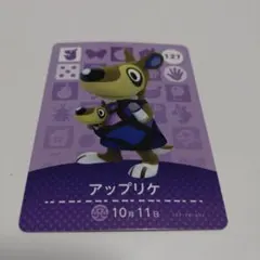 あつまれどうぶつの森　amiiboカード アップリケ