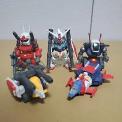 ジムキャノン、ガンキャノン、ガンタンク改造・全塗装(チョコサプ