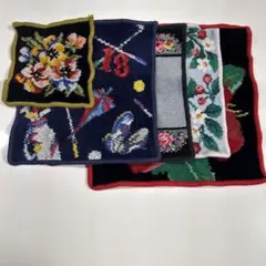 フェイラー　5枚セット② 薔薇　ゴルフ　パンジー