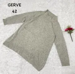 GERVE【XL】カシミヤニットセーター　ウールニット　ハイネック　春秋のサムネイル