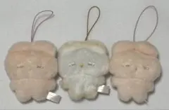 うさぎのねむちゃん　ぷちマスコットぬいぐるみ　いちごラテ　キャラメルラテ