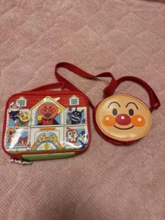 アンパンマン バッグセット　ショルダーバック　ポーチ