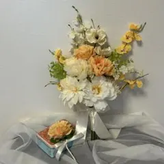 ウェディングブーケ ブートニア ウェディング