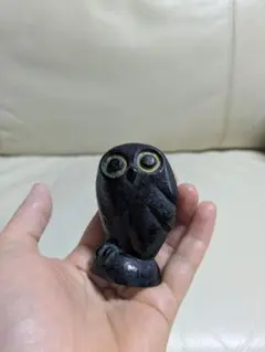 フクロウの置物