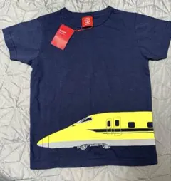 新品タグ付き/OJICO ドクターイエロー Tシャツ ネイビーのサムネイル