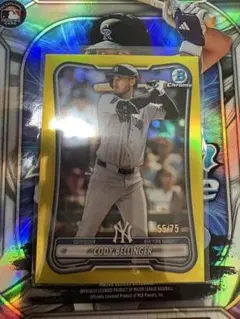 Cody Bellinger Bowman Chrome 75枚限定　2026