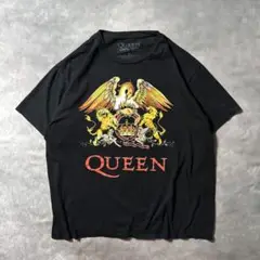 O93古着　Queenクレストロゴ　バンドTシャツ黒　Bravado製　希少