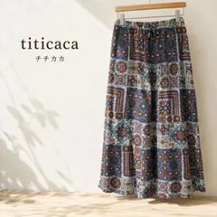 新品　大きいサイズ　titicacaチチカカ スカートのサムネイル