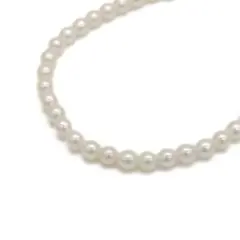 TASAKI タサキ K18 ダイヤ パールネックレス 18金 Y05014のサムネイル