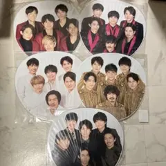 V6 カウコンうちわ 5枚セット