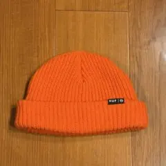 HUF オレンジ ニット帽 ビーニー