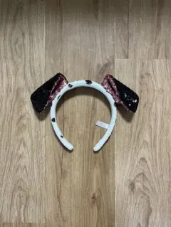 犬耳カチューシャ（ラメ付き） 101匹わんちゃん