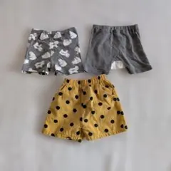 未使用あり☆ベビー ショートパンツ 3点セット 80cm