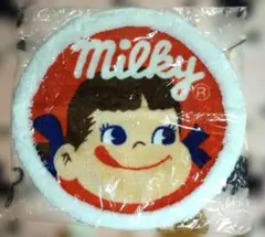 ペコちゃん くじ 大きめ 丸形 ルームマット 不二家 【新品未開封】