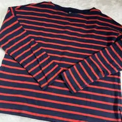 UNIQLOボーダー長袖カットソー