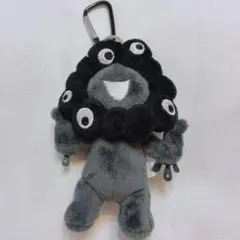 新品　黒ミャクミャク カラビナ付き マスコット ぬいぐるみ 大阪関西万博　 立ち