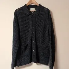 シ*ン様 【YOKE】25SS Mesh Knit ニット カーディガン (タグのサムネイル
