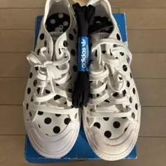 adidas ⭐️ Nizza ドット柄 スニーカー(24.5センチ)のサムネイル