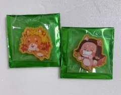 【新品】鬼滅の刃　バレンタイン　2026　アニマルクッキーバッジ　煉獄　禰豆子