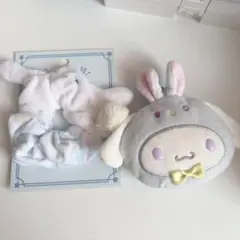 サンリオ シナモン シュシュ ヘアゴム ポーチ キーホルダー
