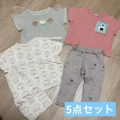 ミモランド　半袖　Tシャツ　長ズボン　パンツ　セットアップ　90 100 夏服
