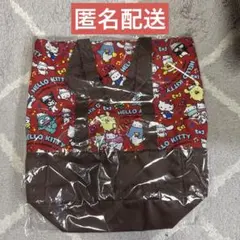 ハローキティ　保冷ポケット付き　２段トートバッグ　エコバッグ