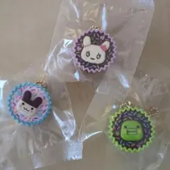 たまごっち 手作りおやつチャーム　　　　　　　　　#平成女児チョコ 3個セット