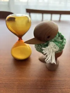 ハンス ブリング 子ダック 子アヒル リプロダクト　ハイタイド 砂時計 置物
