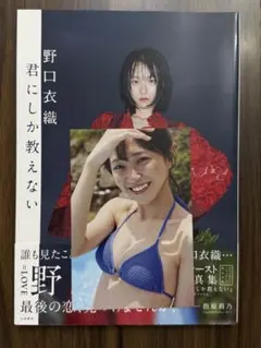 君にしか教えない : 野口衣織ファースト写真集 - メルカリ