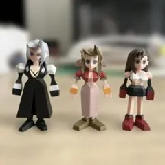 FF7 ポリゴンフィギュア/セフィロス・エアリス・ティファ