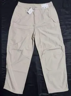 【 未使用品 】 ユニクロ パラシュートパンツ ( M ) ベージュ