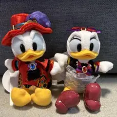 【即発送】顔厳選2024.ハロウィンディズニー　ぬいぐるみバッチ