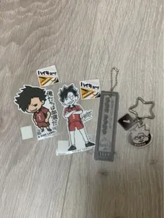 ハイキュー！　音駒高校　黒尾鉄朗グッズ4点SET