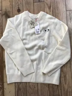 タグ付新品　UNIQLO×アニヤハインドマーチAプレミアムラムセーター 160