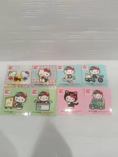 ヤマト運輸とハローキティのコラボレーション50周年記念ステッカーセットです。