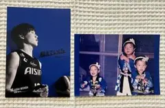 シーホース三河 西田優大　西田三兄弟　写真　2枚