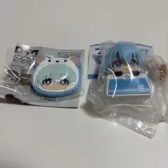 ブルーロック　氷織羊　お出かけフィギュア アニマル ヘアクリップ　ガチャガチャ