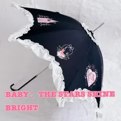 BABY THE STARS SHINE BRIGHT 赤ずきん柄 フリル 日傘のサムネイル