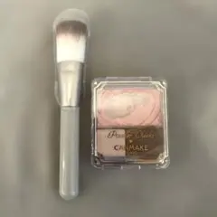 キャンメイク　パウダーチークスP02 ブラシ
